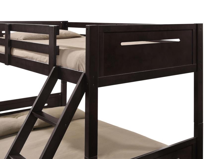 Littleton Littleton Twin/Full Bunk Bed Espresso