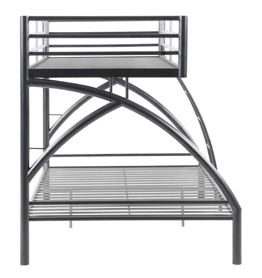 Stephan Twin over Full Bunk Bed Gunmetal