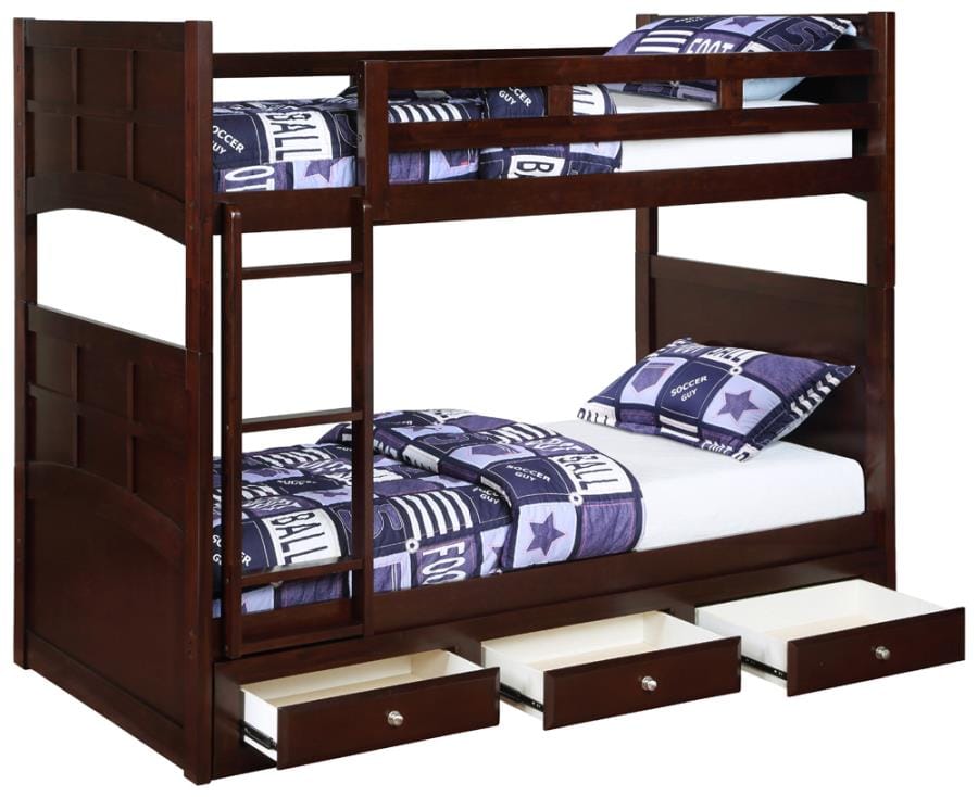 Jasper Twin Under Bed Storage Cappuccino