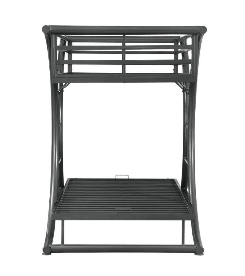 Stephan Twin over Twin Bunk Bed Gunmetal