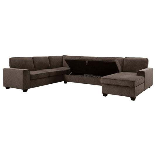 Provence Storage Sectional Brown