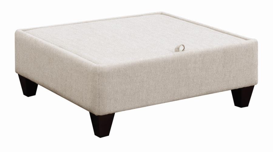 McLoughlin Upholstered Sectional Cream