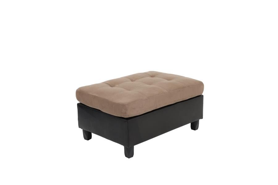 Mallory Rectangular Upholstered Tufted Ottoman