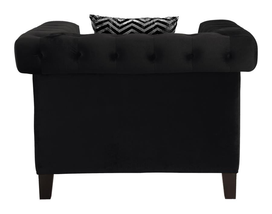 Reventlow Tufted Chair Black