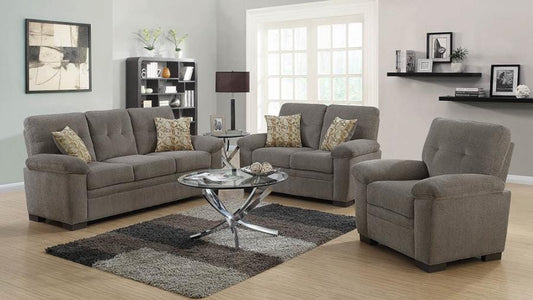 Fairbairn Upholstered Tufted Living Room Set