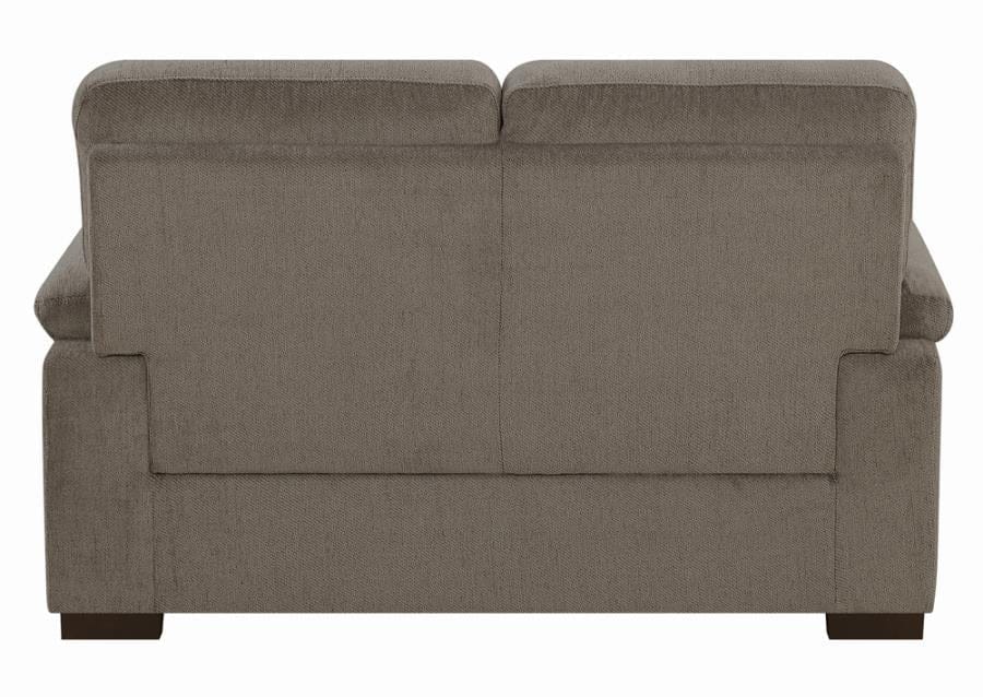 Fairbairn Upholstered Loveseat Oatmeal