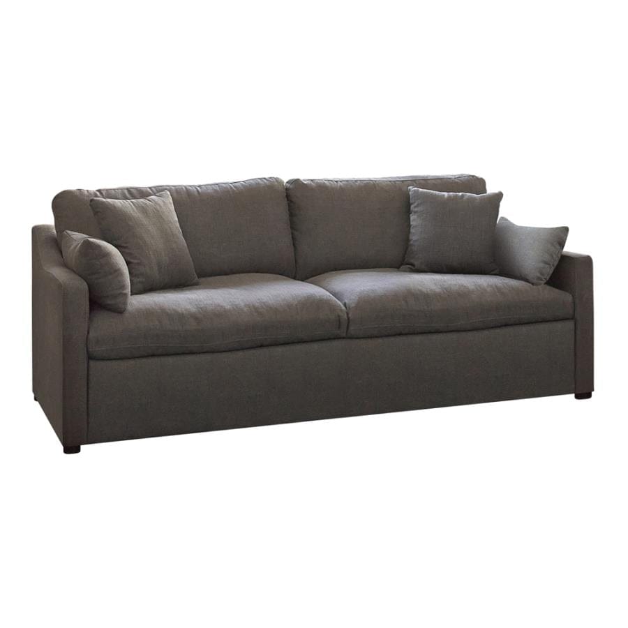 Contrary Reversible Cushion Sofa Charcoal