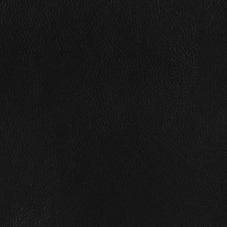 Moira Upholstered Tufted Loveseat with Track Arms Black