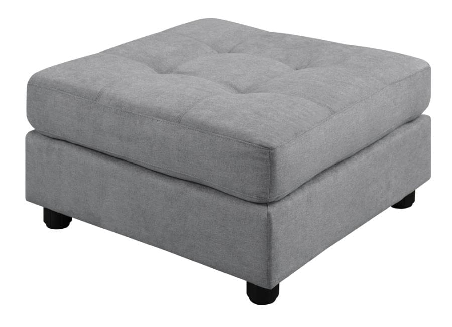 Claude 7-piece Upholstered Modular Tufted Sectional Dove
