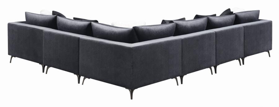 Schwartzman Removable Cushion Corner Charcoal