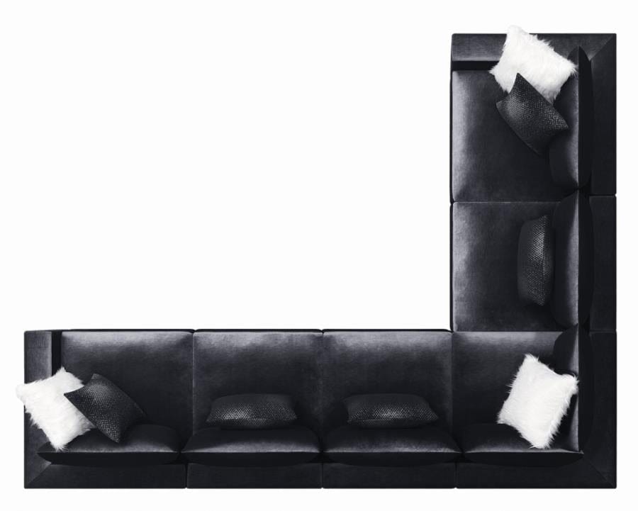 Schwartzman Removable Cushion Corner Charcoal