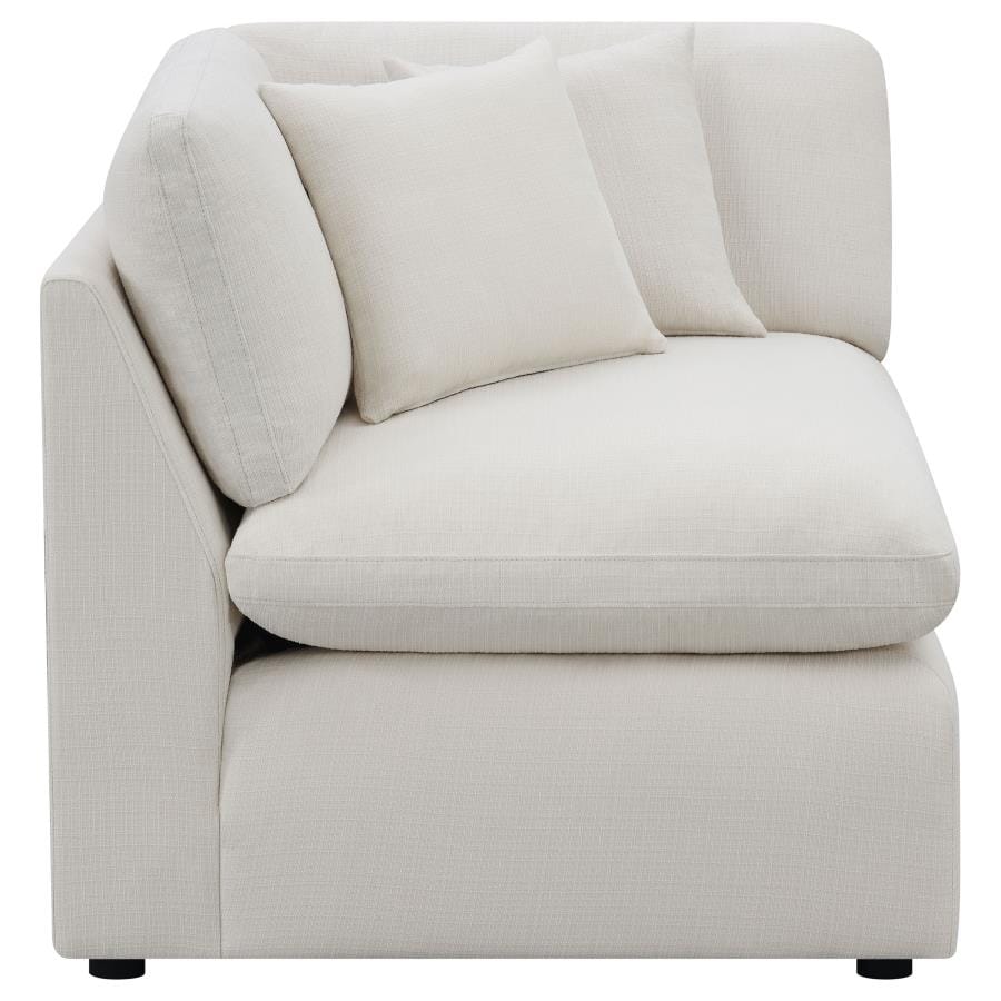 Hobson Cushion Back Corner Off-White