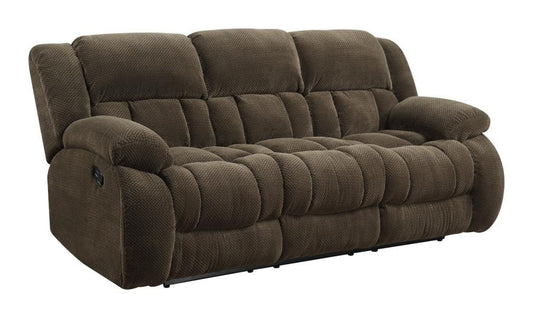 Weissman Pillow Top Arm Motion Sofa Chocolate