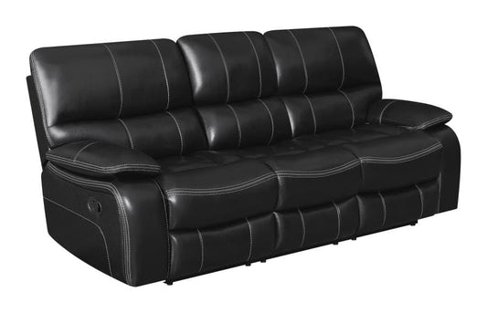 Willemse Motion Sofa with Drop-down Table Black