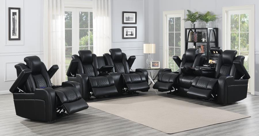 Delangelo Upholstered Tufted Living Room Set