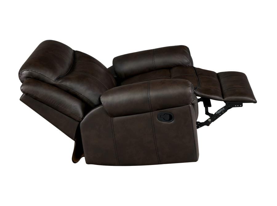 Sawyer Upholstered Glider Recliner Cocoa