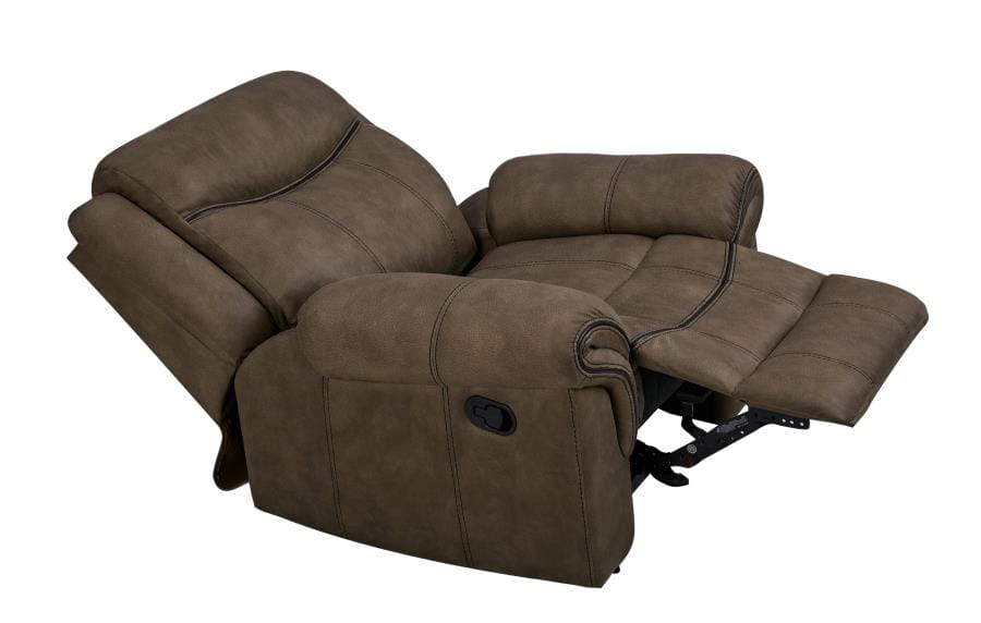 Sawyer Upholstered Glider Recliner Macchiato