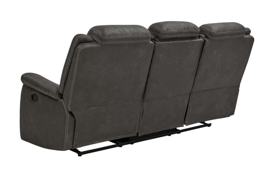 Wyatt 2-piece Upholstered Living Room Set Grey