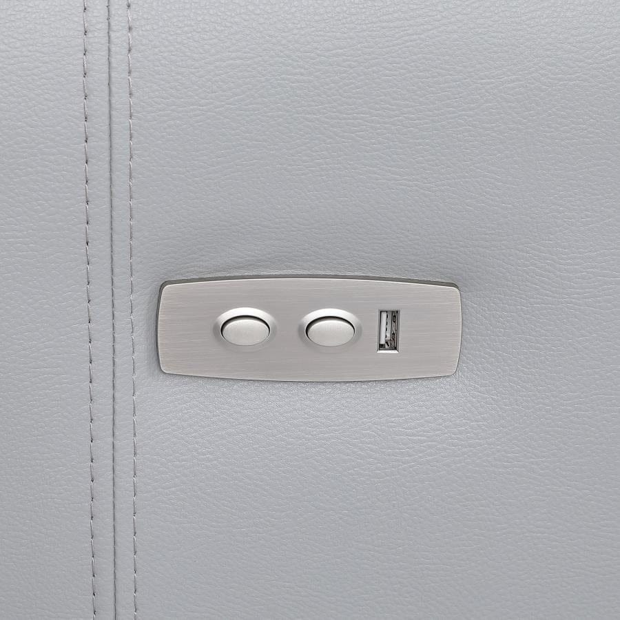 Derek Upholstered Power Living Room Set