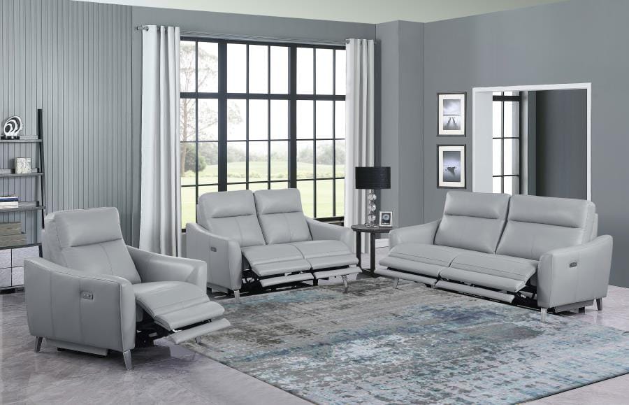 Derek Upholstered Power Loveseat