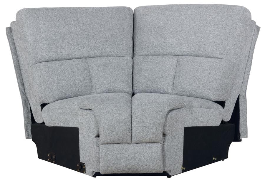 Belize 6-piece Pillow Top Arm Power Sectional Grey