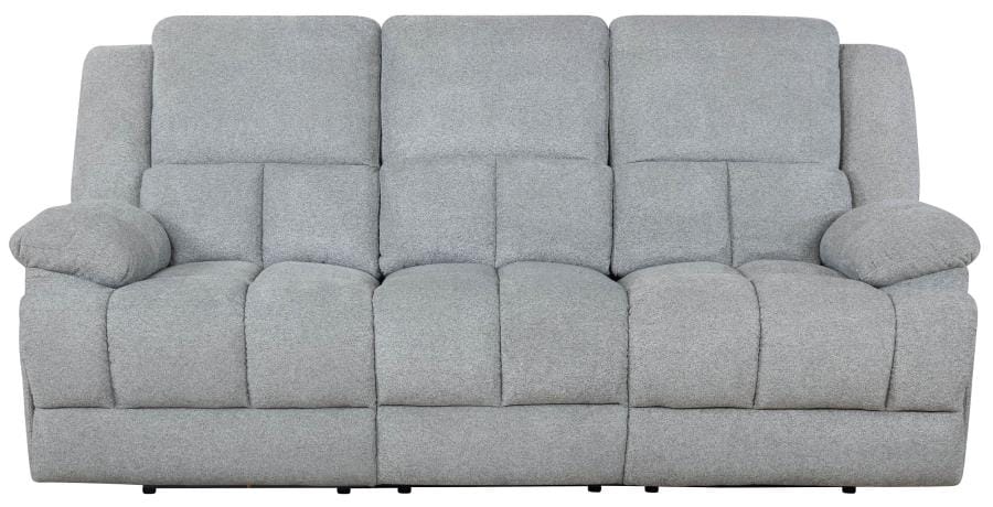 Waterbury 2-piece Pillow Top Arm Motion Living Room Set Grey