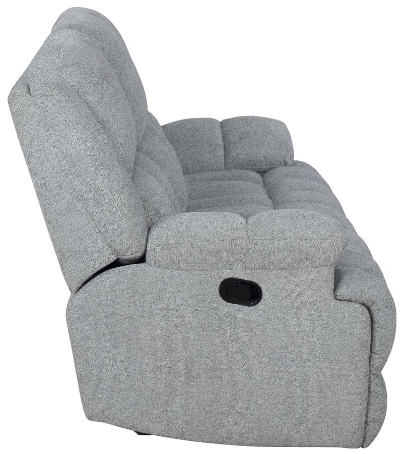 Waterbury 2-piece Pillow Top Arm Motion Living Room Set Grey