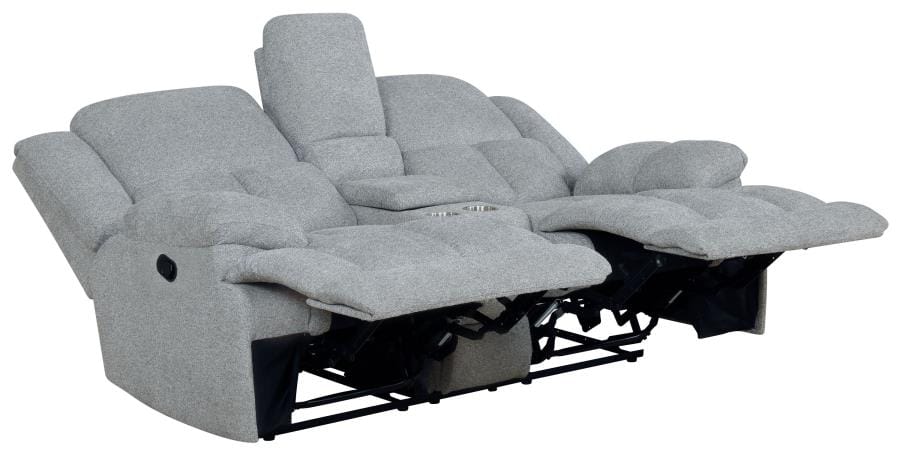 Waterbury 2-piece Pillow Top Arm Motion Living Room Set Grey