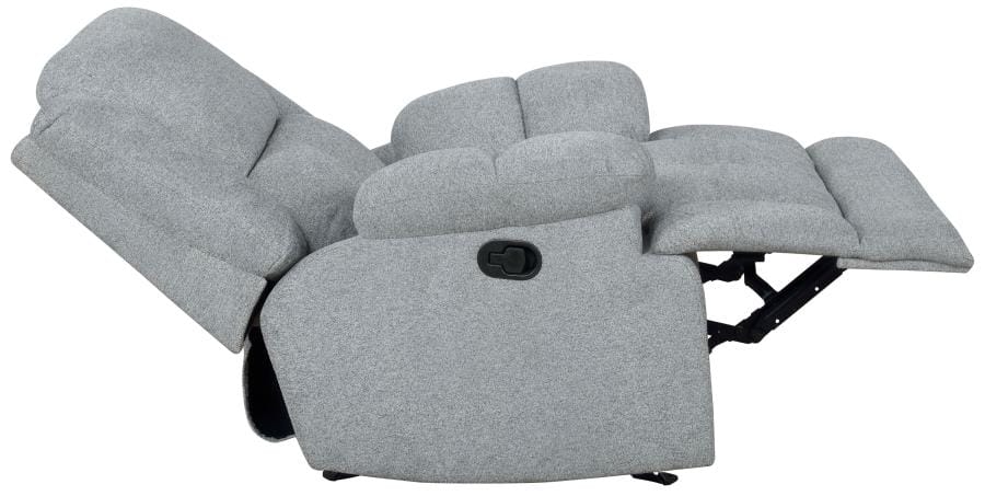 Belize Upholstered Glider Recliner Grey