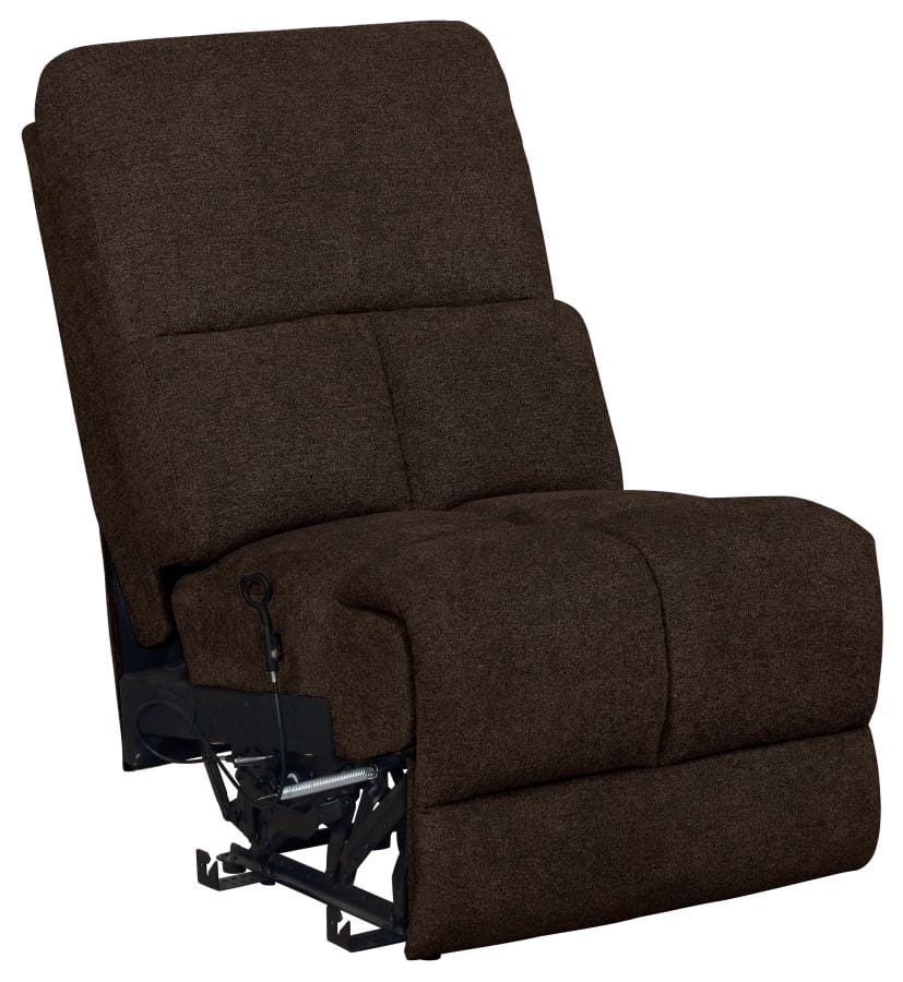 ARMLESS RECLINER