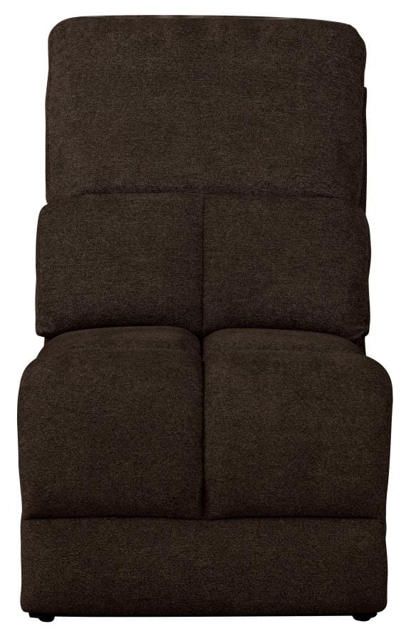 ARMLESS RECLINER