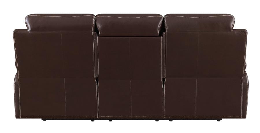 Myleene Motion Sofa with Drop-down Table Chestnut