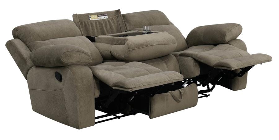 Myleene Upholstered Tufted Living Room Set Mocha