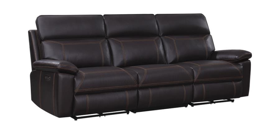 Albany Upholstered Power Reclining Seat and Power Headrest Sofa