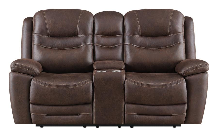 Hemer 2-piece Power^2 Living Room Set Chocolate