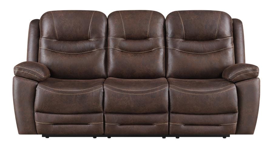 Hemer Upholstered Power^2 Sofa Chocolate