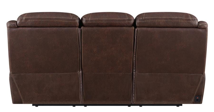 Hemer Upholstered Power^2 Sofa Chocolate