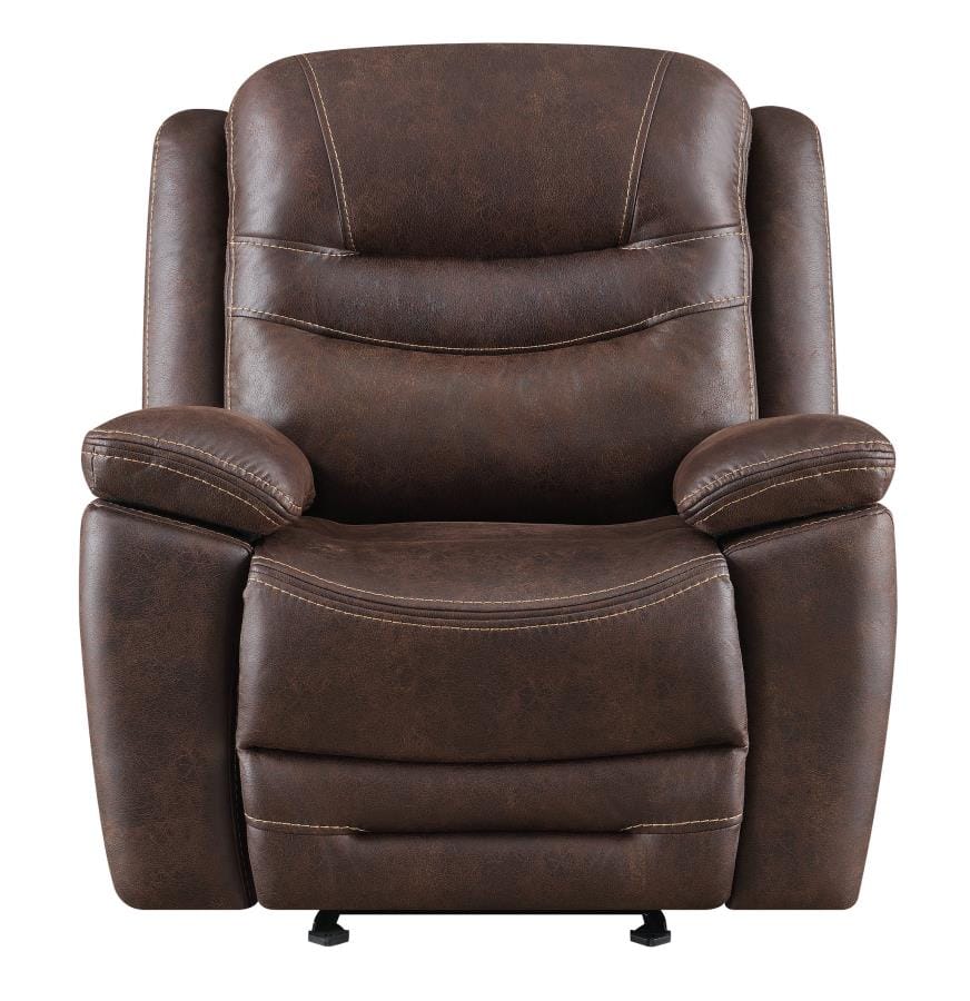 Hemer Upholstered Power^2 Recliner Chocolate