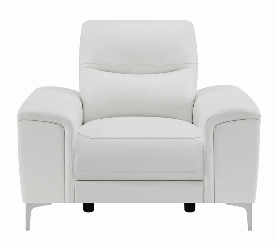 Largo Upholstered Power Recliner White