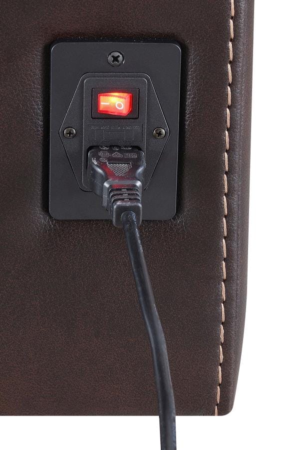 Korbach Upholstered Power^2 Sofa Espresso