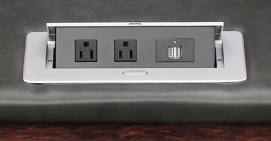 Korbach Upholstered Power^2 Sofa Charcoal