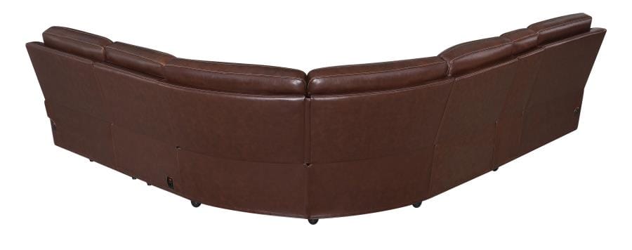 Chester 6-piece Power^2 Sectional Chocolate