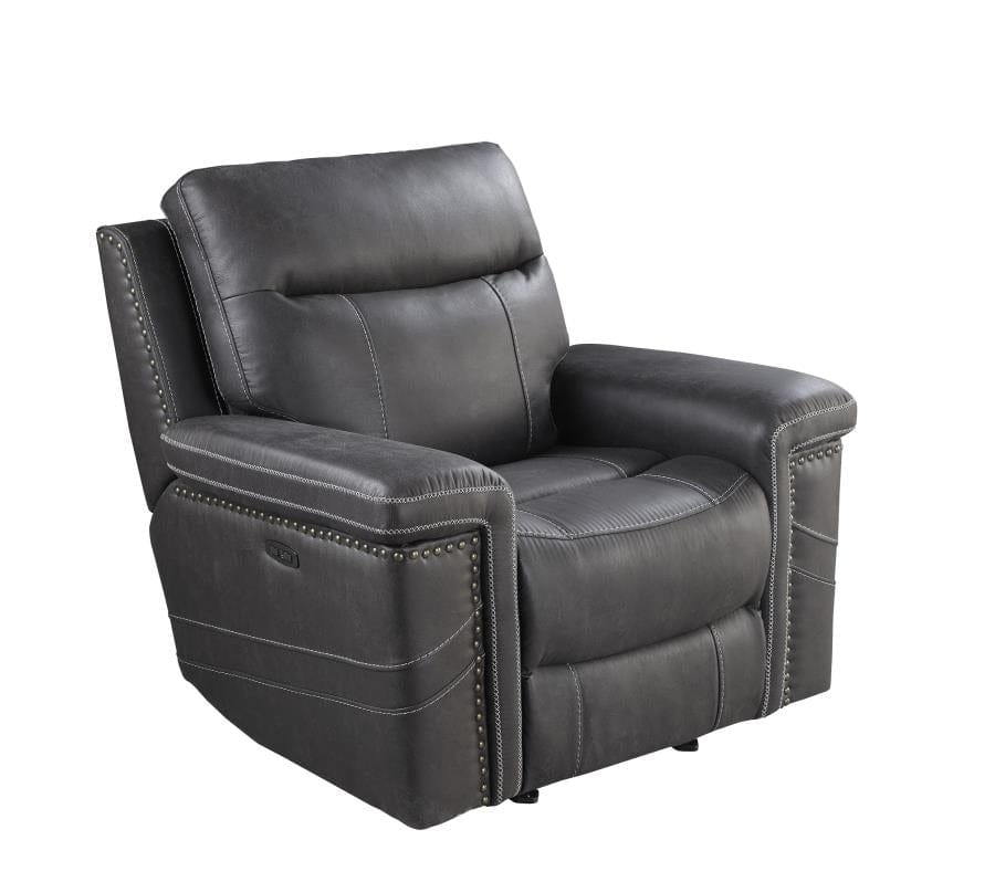 Wixom Power^2 Glider Recliner Charcoal