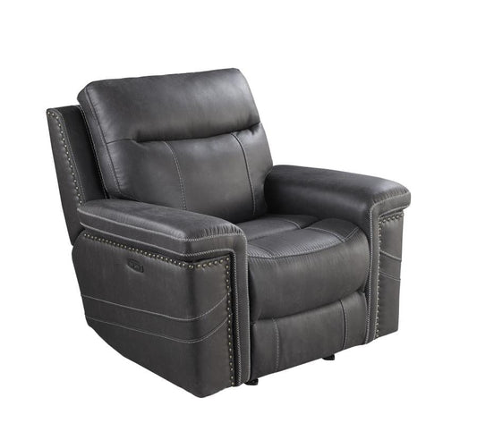 Wixom Power^2 Glider Recliner Charcoal