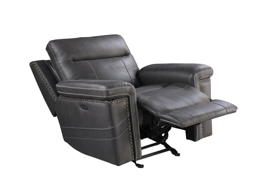 Wixom Power^2 Glider Recliner Charcoal