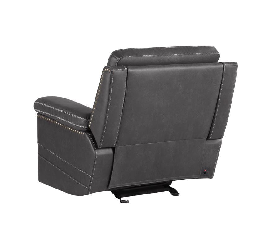 Wixom Power^2 Glider Recliner Charcoal