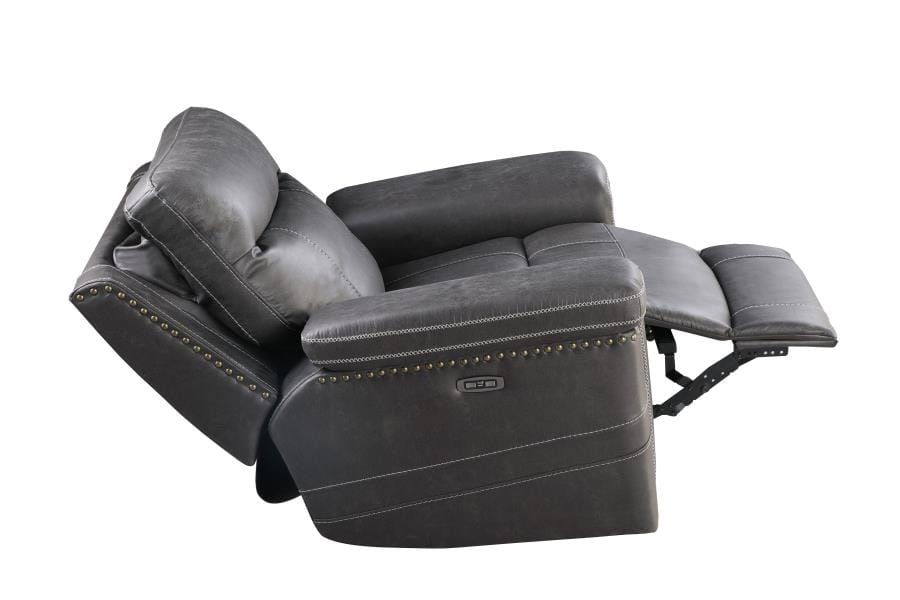 Wixom Power^2 Glider Recliner Charcoal