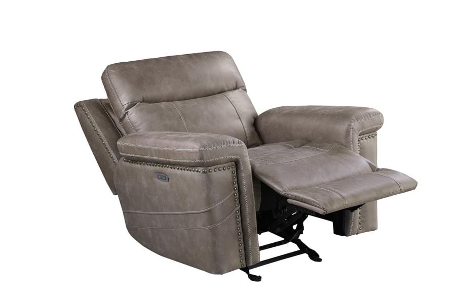 Wixom Power^2 Glider Recliner Taupe