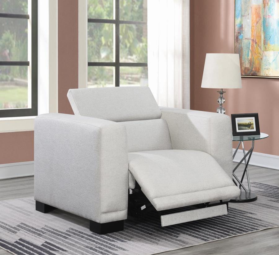 Maggie Upholstered Power^2 Recliner Beige