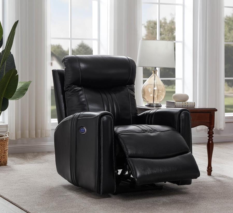 Cushion Back Power^3 Recliner Black